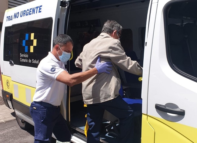 Transporte Sanitario a paciente de hemodiálisis