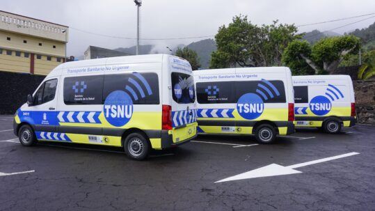 Ambulancias del Transporte Sanitario No Urgente (TSNU)