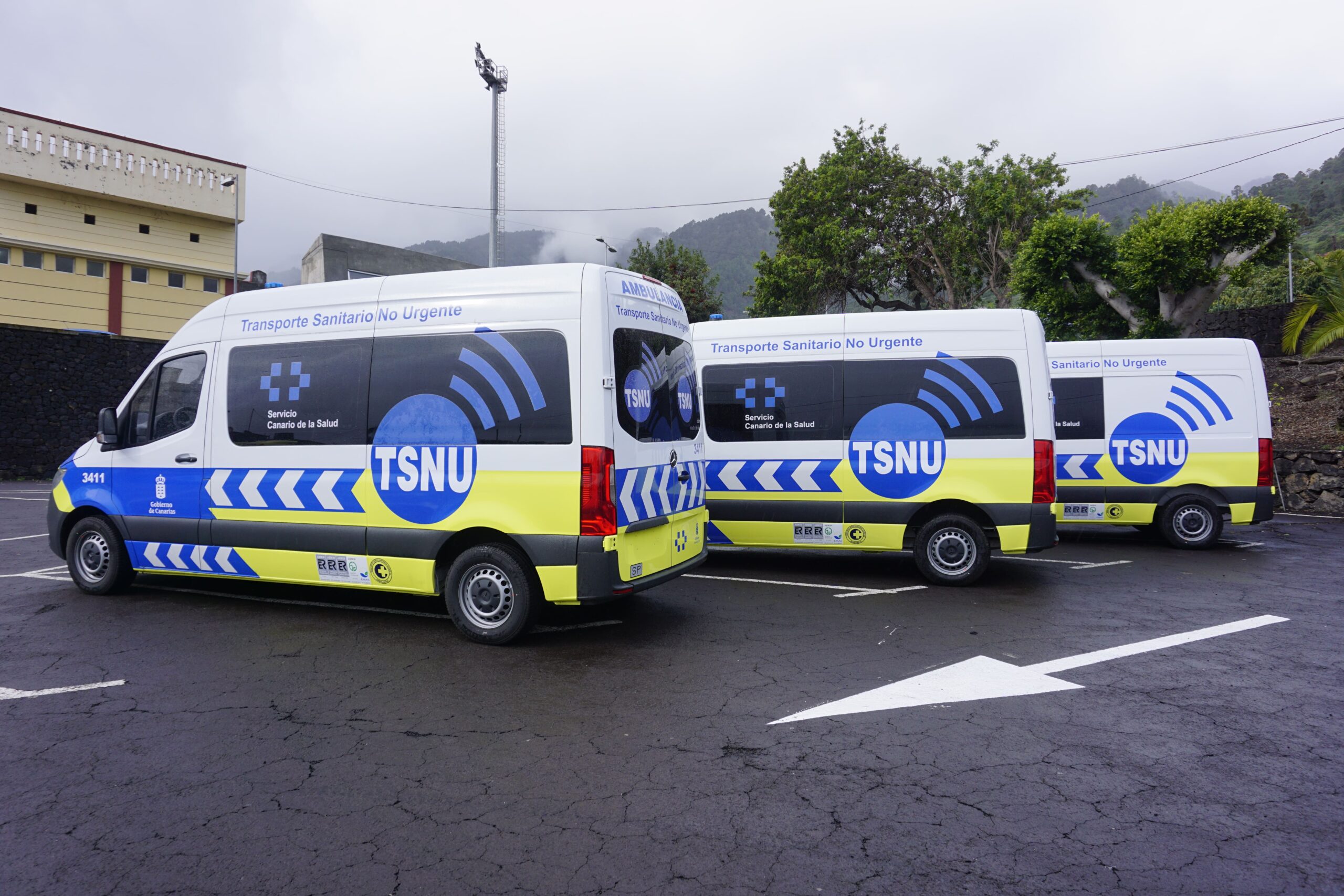 Ambulancias del Transporte Sanitario No Urgente (TSNU)
