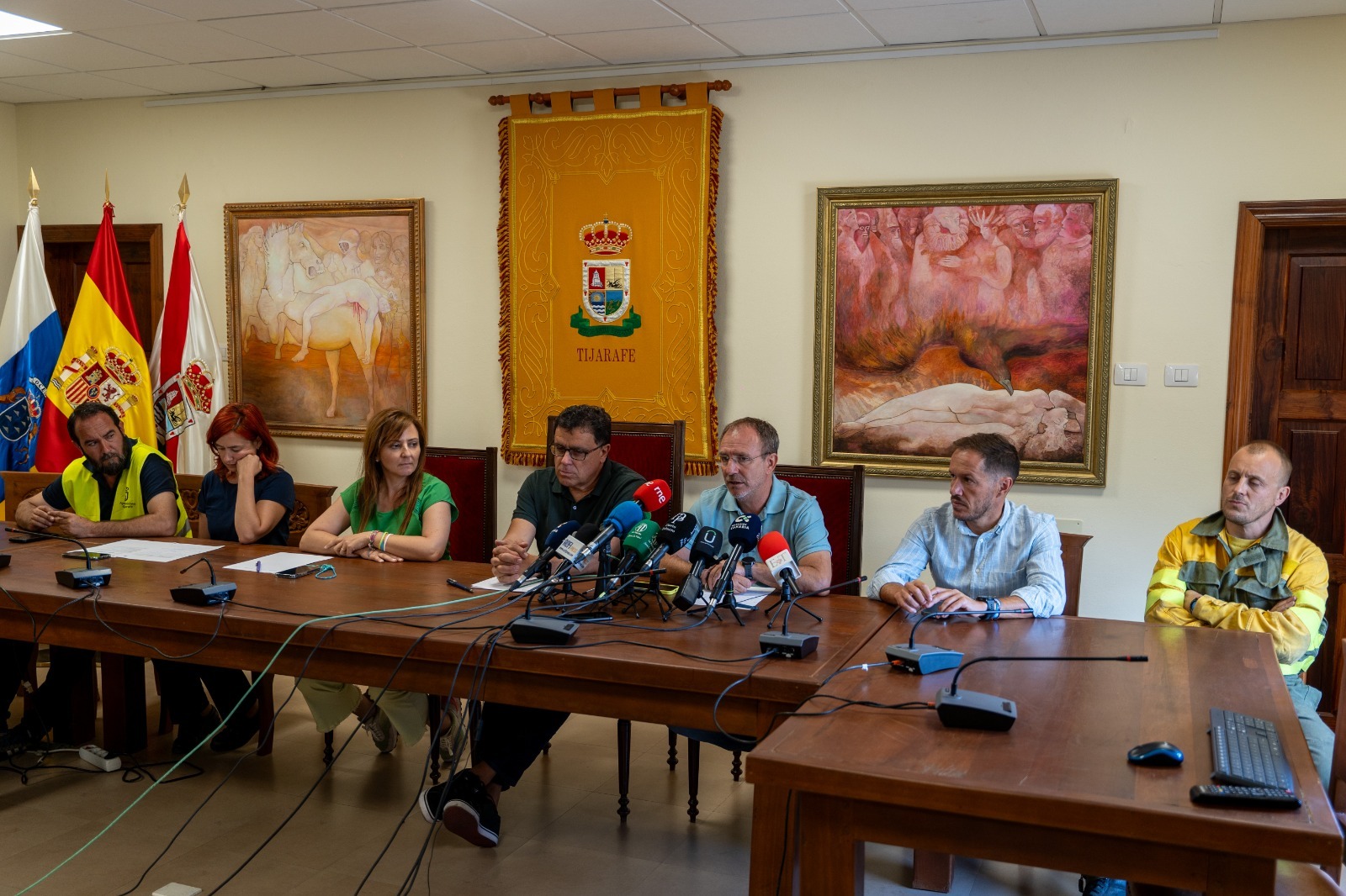 180723 Rueda de Prensa Incendio La Palma 10 horas