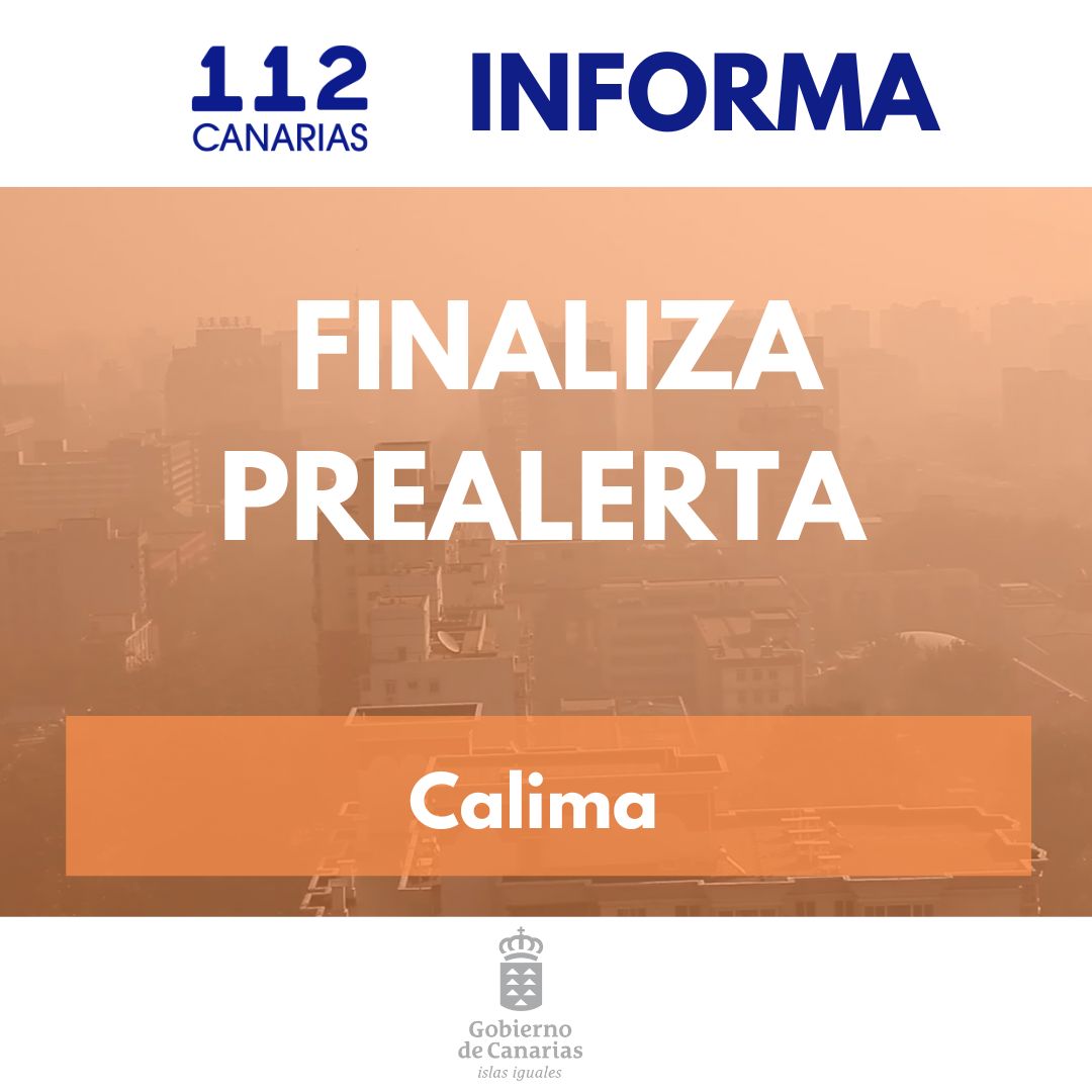 PEFMA Finalización prealerta calima