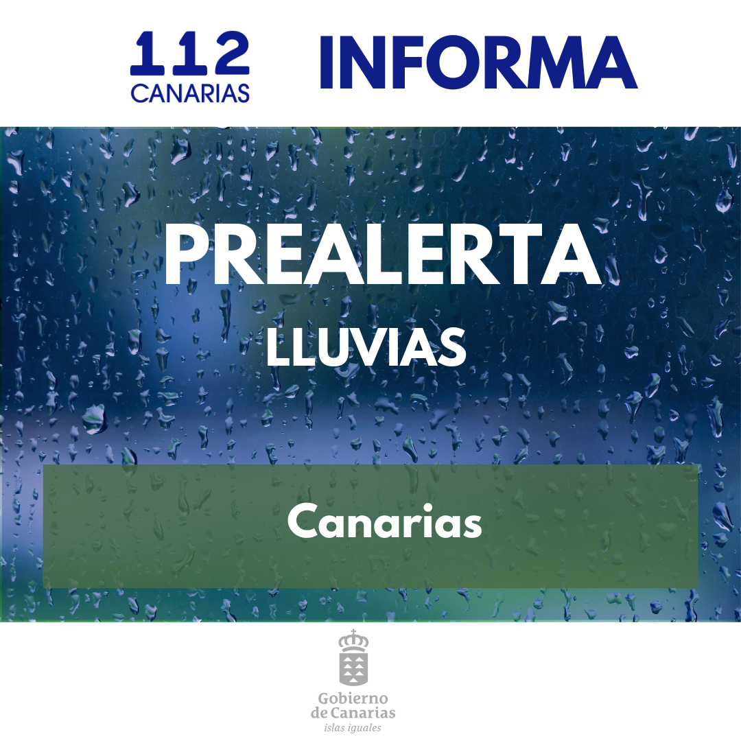 Prealerta lluvias