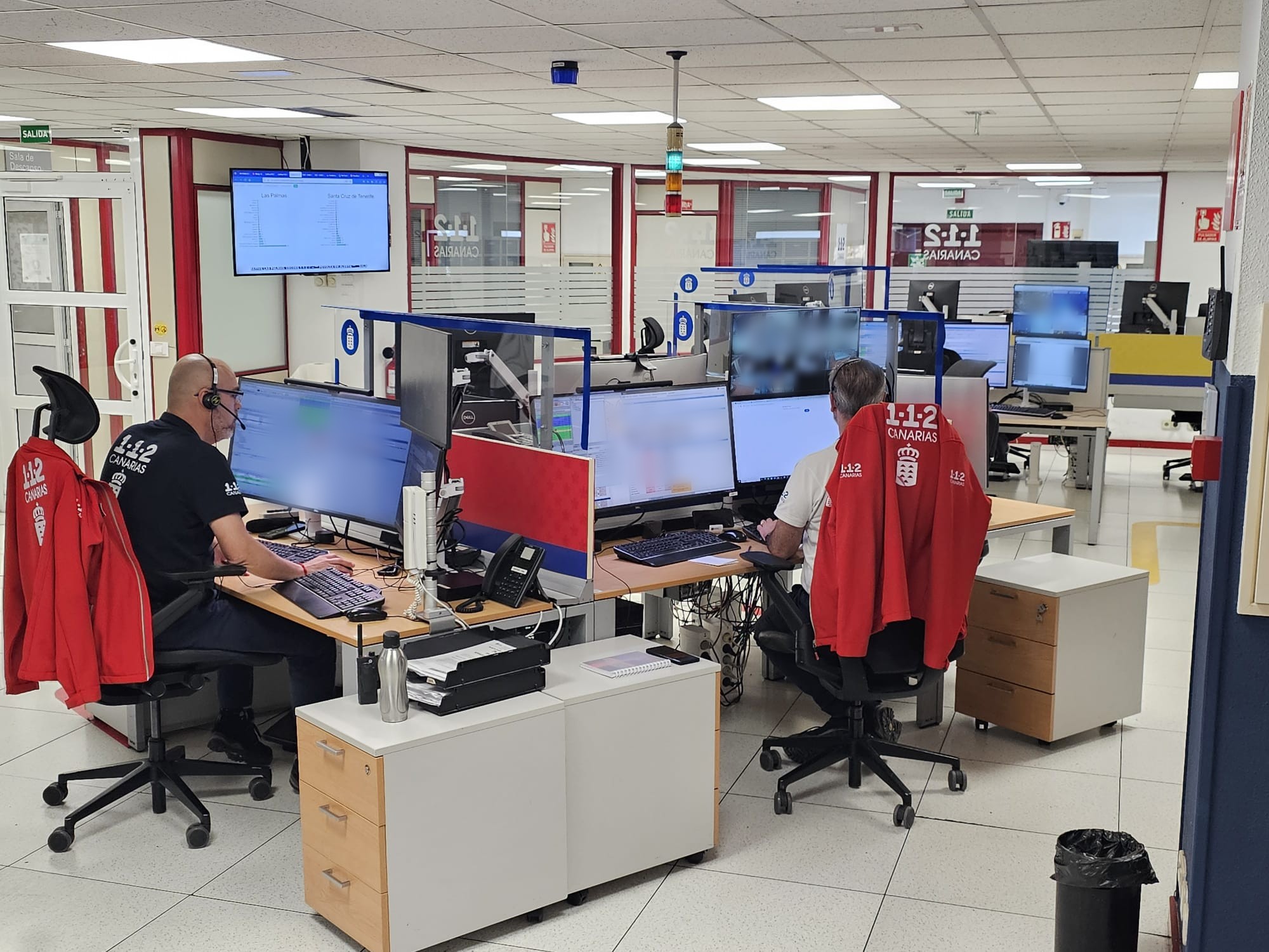 Cecoes 112 Sala operativa Las Palmas