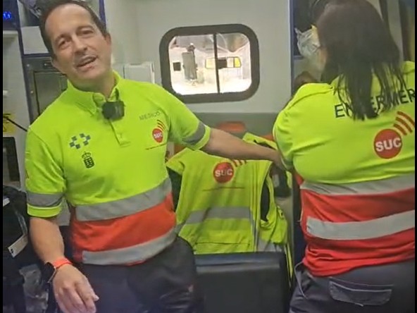 Ambulancia Servicio Urgencias Canario SUC