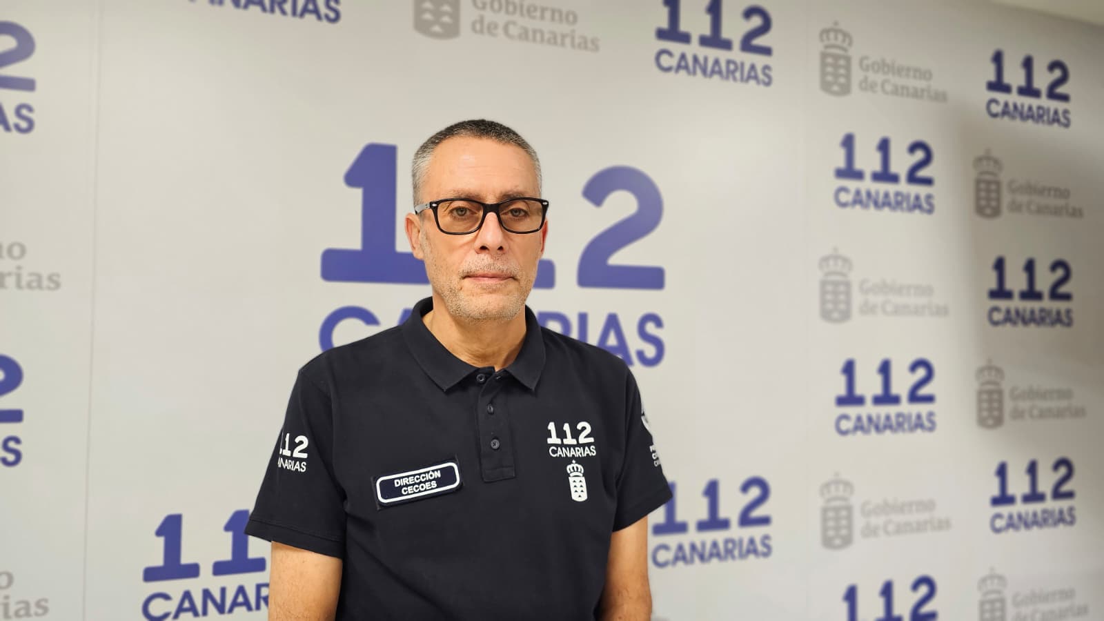 El director del 112 Canarias, Moisés Sánchez, presenta campaña de verano No seas estadística