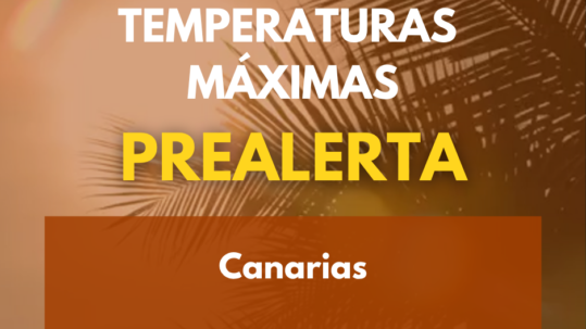 Prealerta Temperaturas Máximas